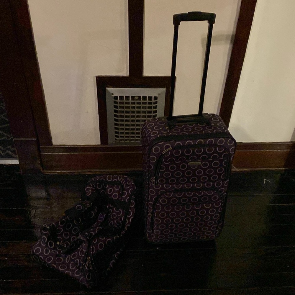 2 matching carry on